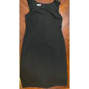 RSVP by Talbots LBD women's black sleeveless sheath dress size 6‎